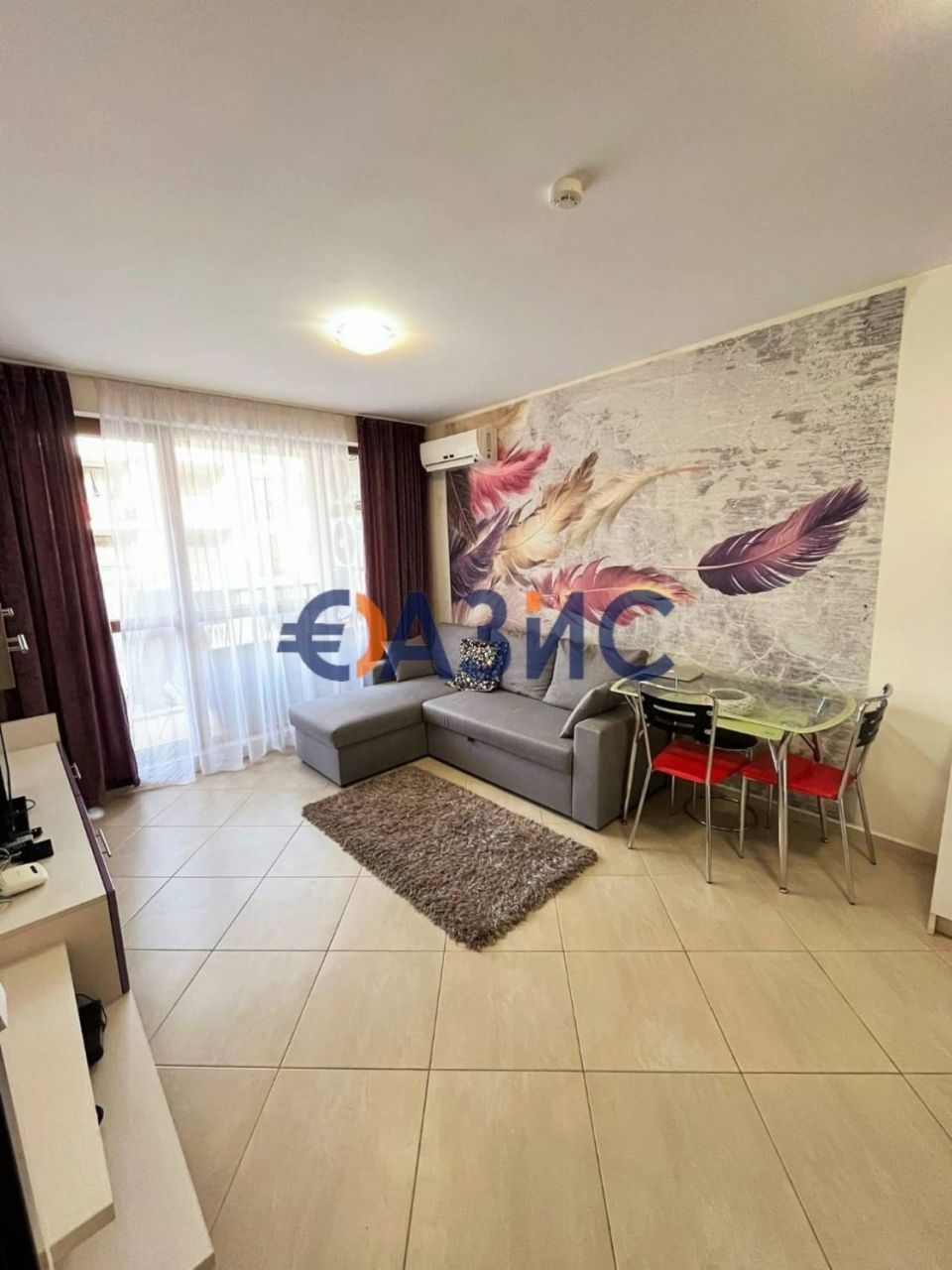 Апартаменты на Солнечном берегу, Болгария, 56 м² - фото 1