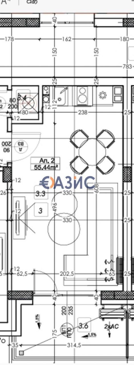 Апартаменты в Равде, Болгария, 75.8 м² - фото 2