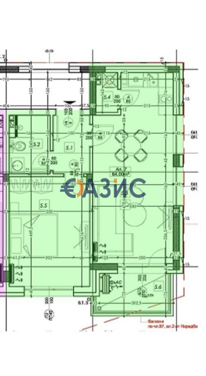 Апартаменты в Равде, Болгария, 87.5 м² - фото 2