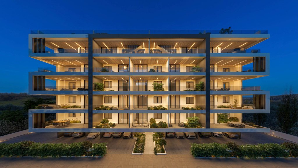 Апартаменты в Ларнаке, Кипр, 64.3 м² - фото 9