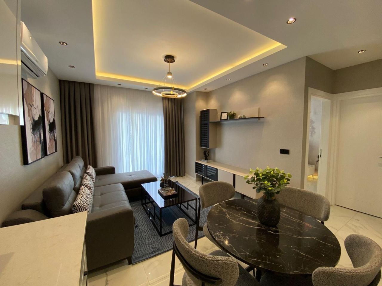 Апартаменты в Алании, Турция, 55 м² - фото 1