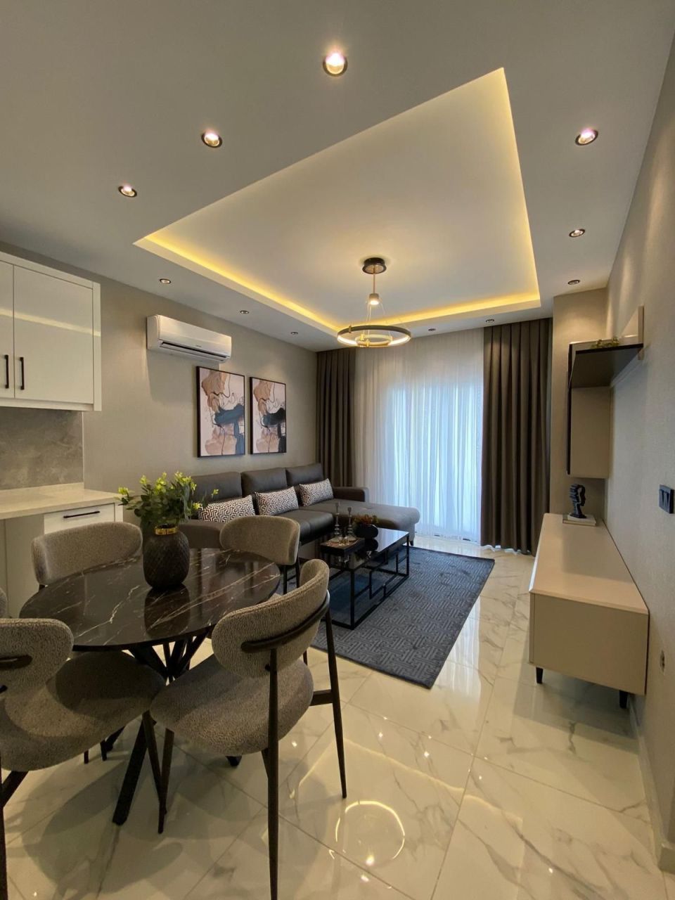 Апартаменты в Алании, Турция, 55 м² - фото 11