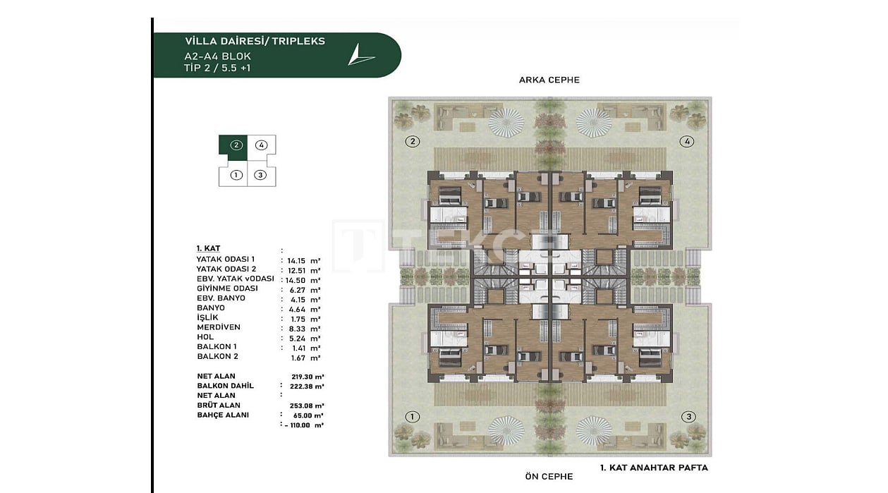 Вилла в Бейкозе, Турция, 363 м² - фото 14