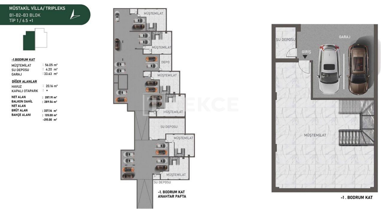 Вилла в Бейкозе, Турция, 537 м² - фото 18