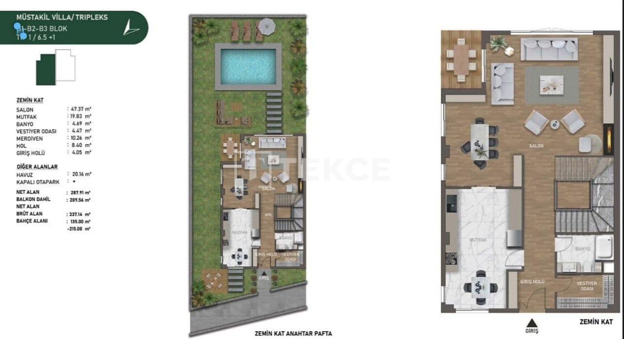 Вилла в Бейкозе, Турция, 537 м² - фото 19