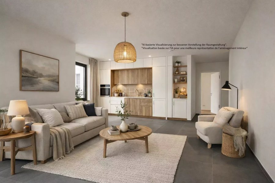 Квартира в Люксембурге, Люксембург, 56 м² - фото 2