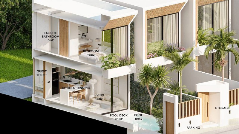 Вилла в Улувату, Индонезия, 60 м² - фото 8