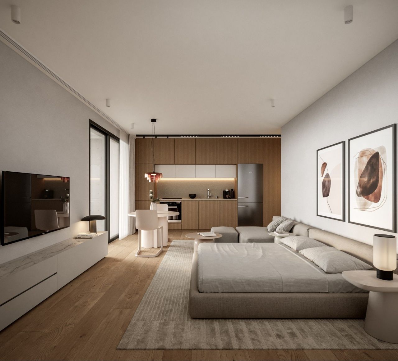Апартаменты в Пафосе, Кипр, 62 м² - фото 8