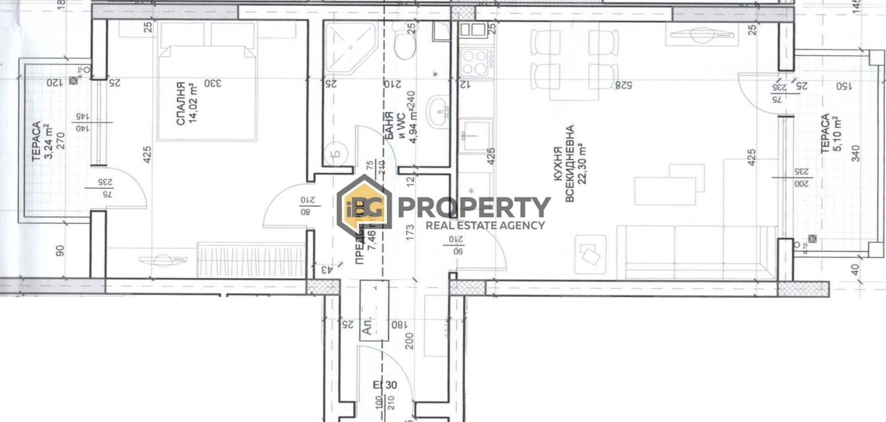 Квартира в Бяле, Болгария, 77 м² - фото 13