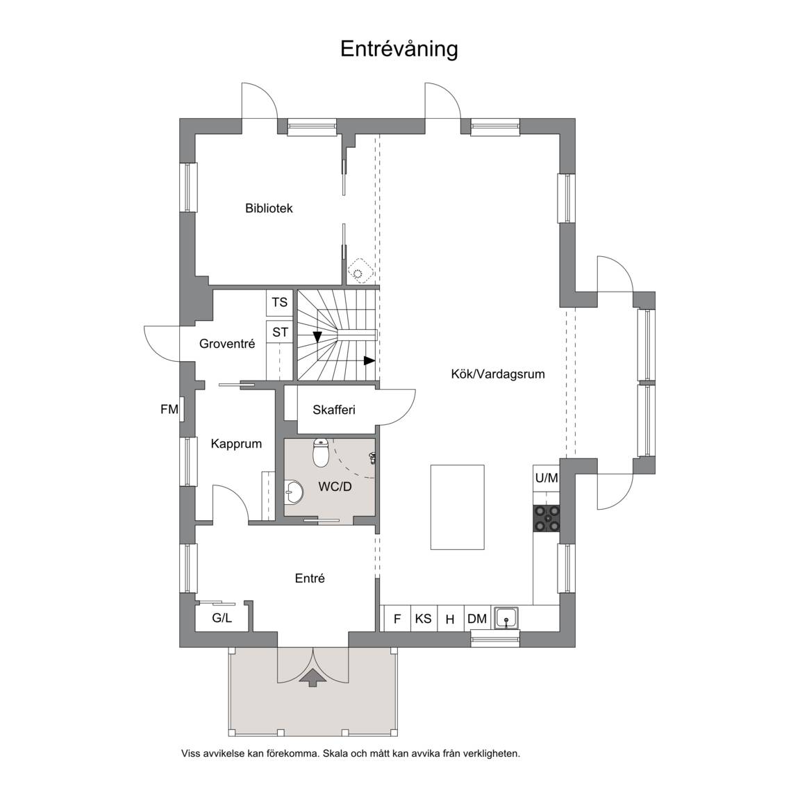 Вилла в Стокгольме, Швеция, 302 м² - фото 14