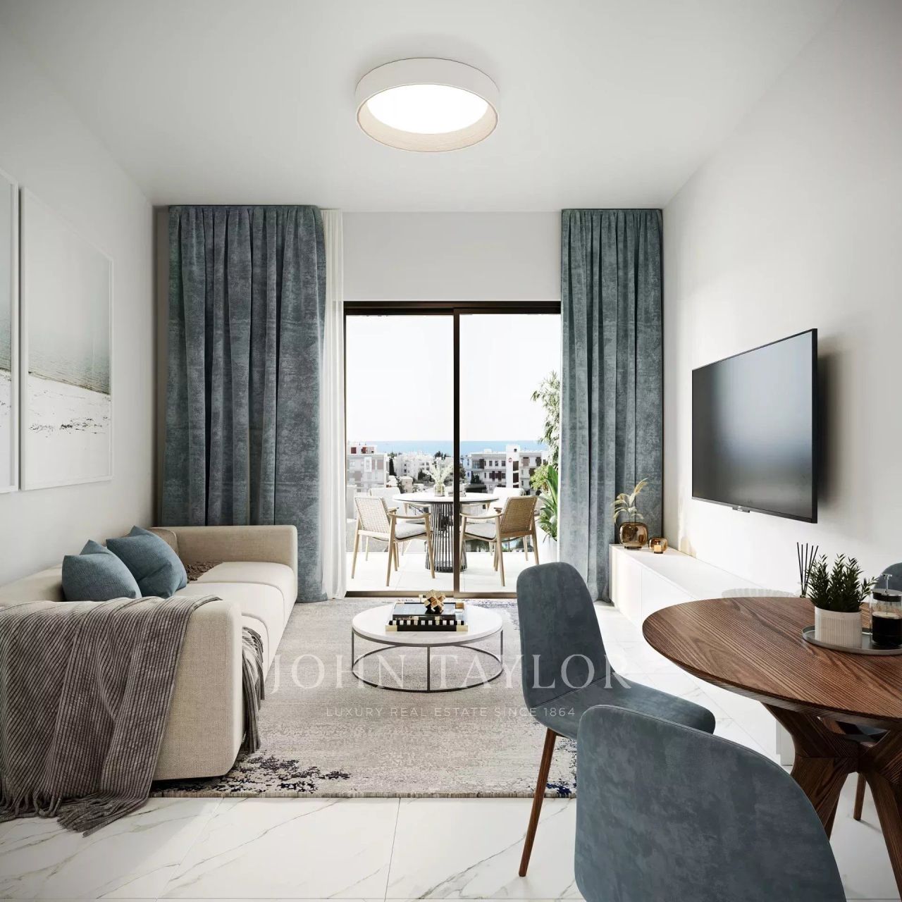 Студия в Мутайяке, Кипр, 45 м² - фото 2