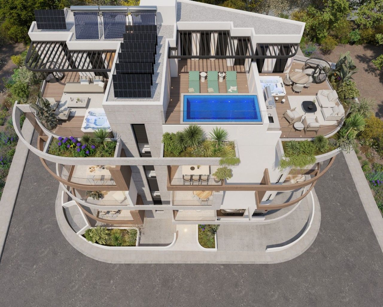 Апартаменты в Лимасоле, Кипр, 104 м² - фото 1