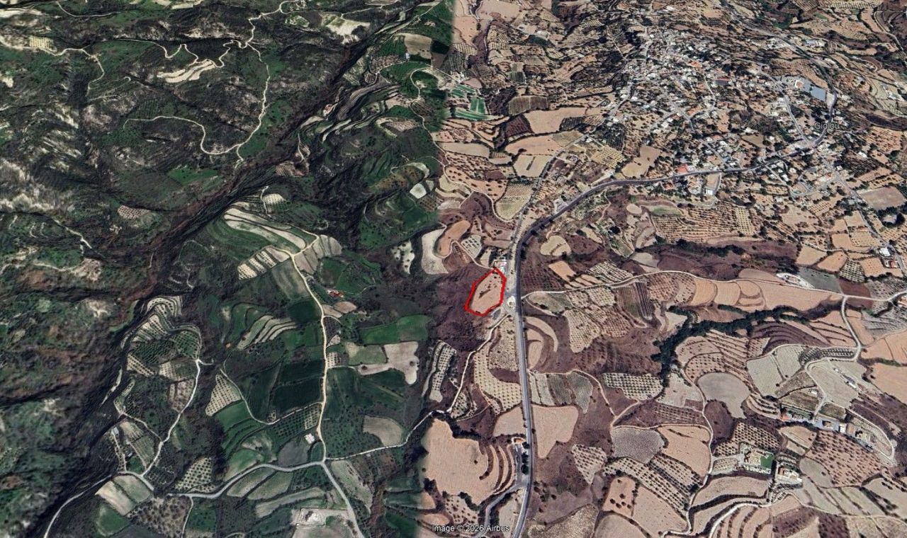 Земля в Пафосе, Кипр, 7 024 м² - фото 2