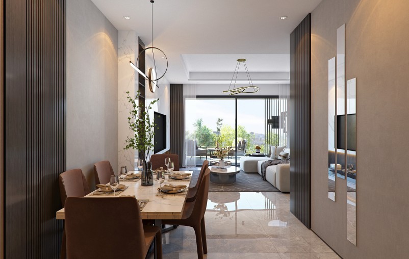 Апартаменты в Ларнаке, Кипр, 63 м² - фото 5