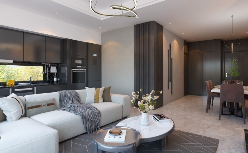 Апартаменты в Ларнаке, Кипр, 63 м² - фото 8