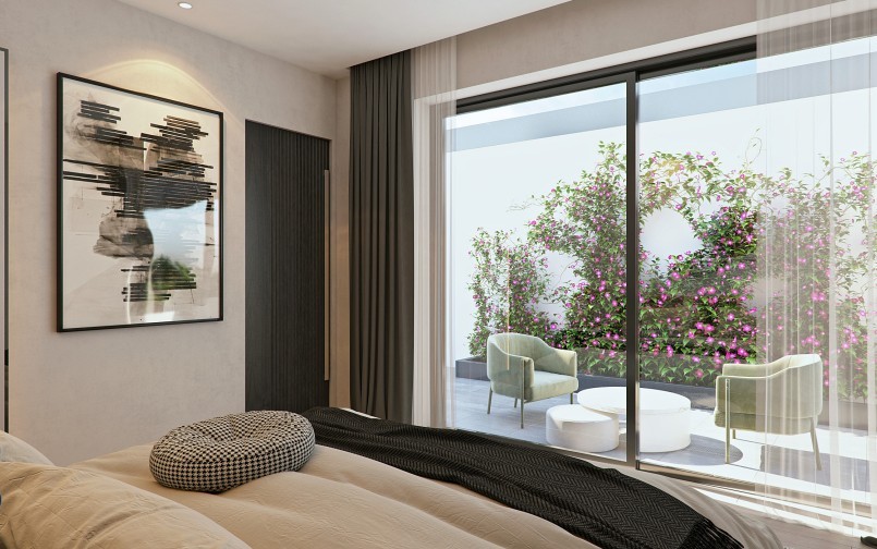 Апартаменты в Ларнаке, Кипр, 64 м² - фото 11