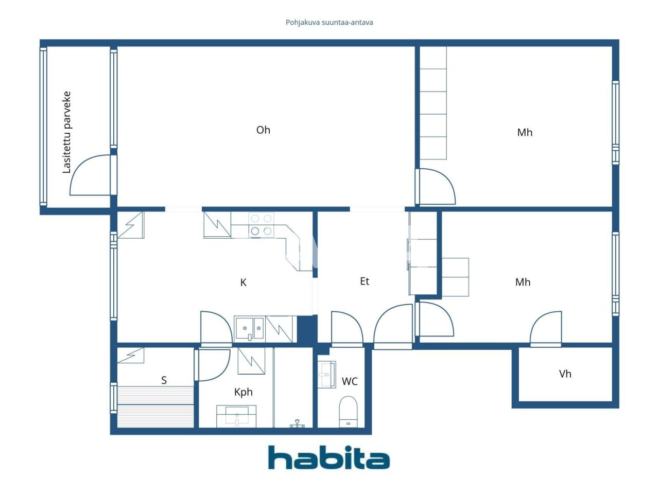 Апартаменты в Вантаа, Финляндия, 82 м² - фото 2