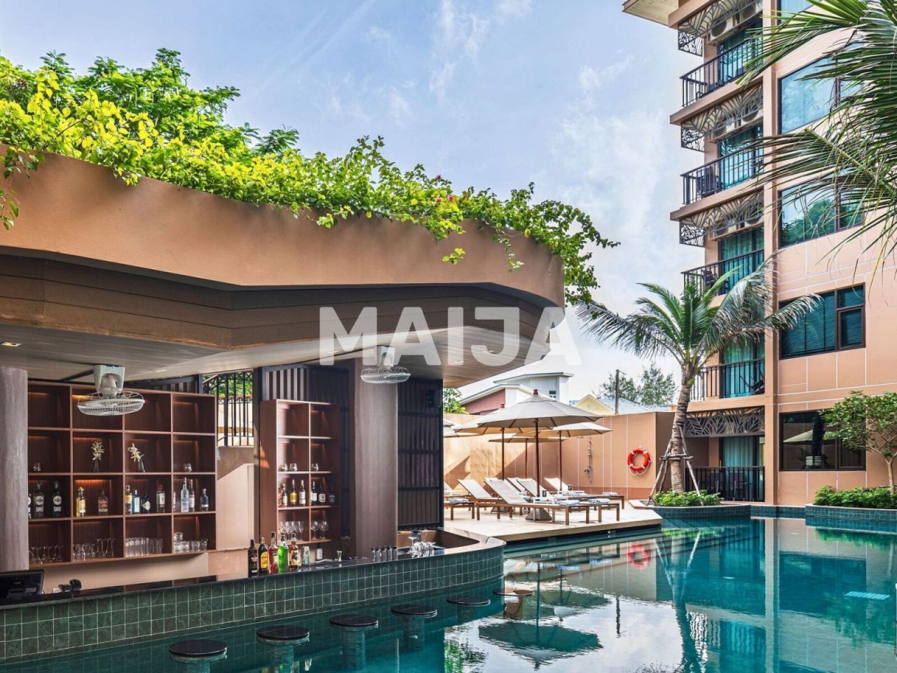 Апартаменты на острове Пхукет, Таиланд, 35 м² - фото 3