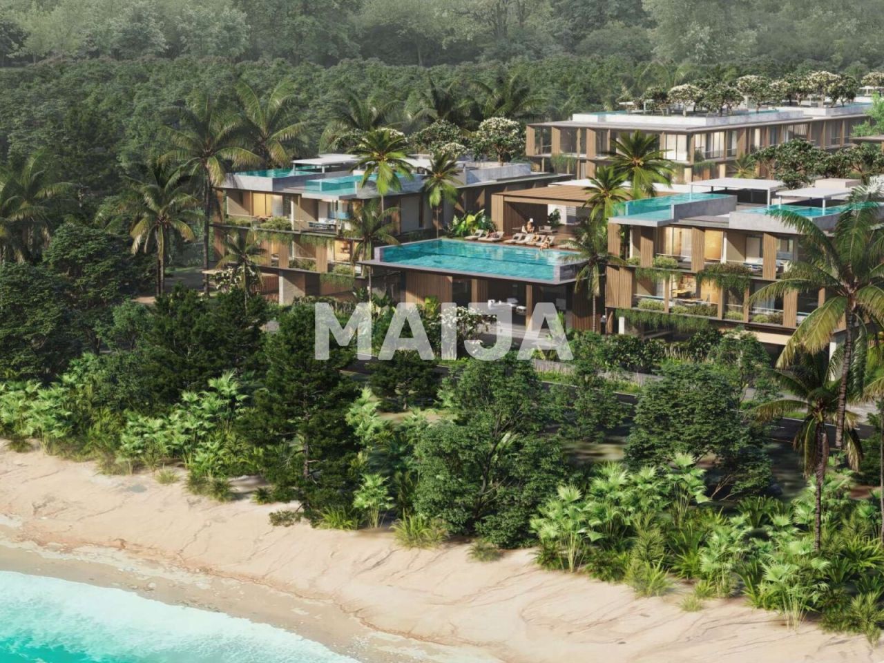 Апартаменты на острове Пхукет, Таиланд, 47 м² - фото 4