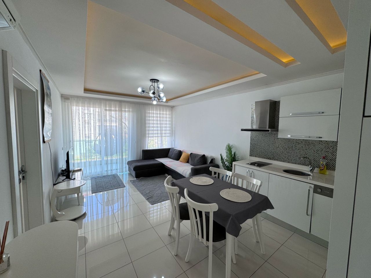 Апартаменты в Алании, Турция, 55 м² - фото 1