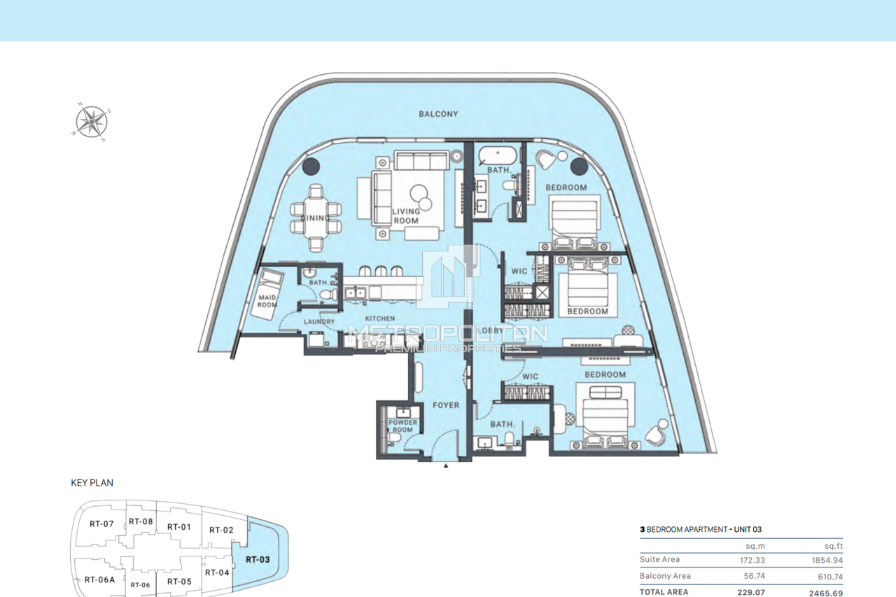 Апартаменты в Рас-эль-Хайме, ОАЭ, 229 м² - фото 15