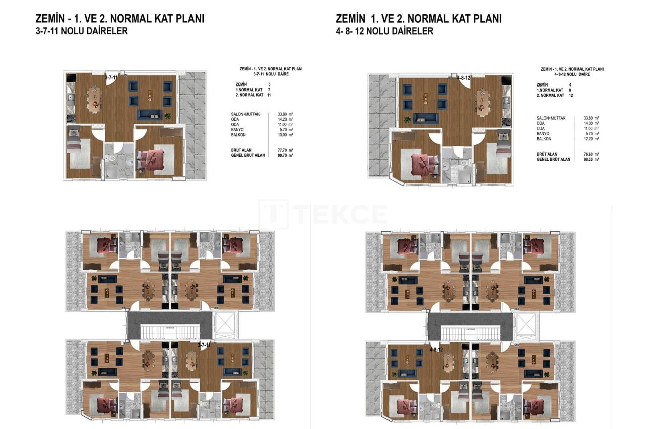 Апартаменты в Ялове, Турция, 99 м² - фото 12