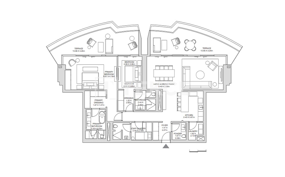 Апартаменты в Дубае, ОАЭ, 300 м² - фото 12