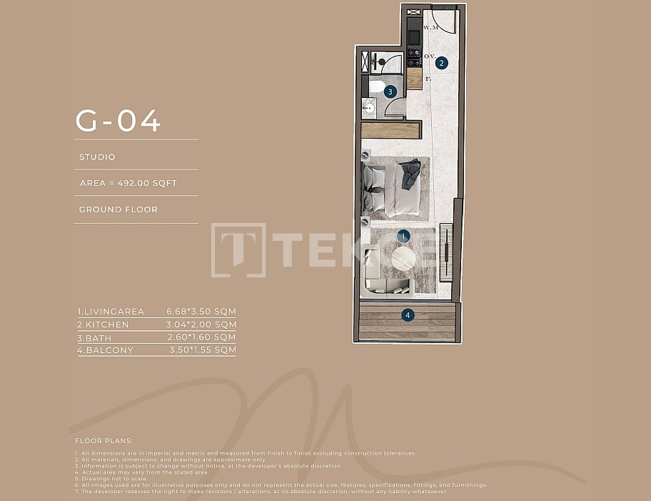 Апартаменты в Дубае, ОАЭ, 140 м² - фото 16