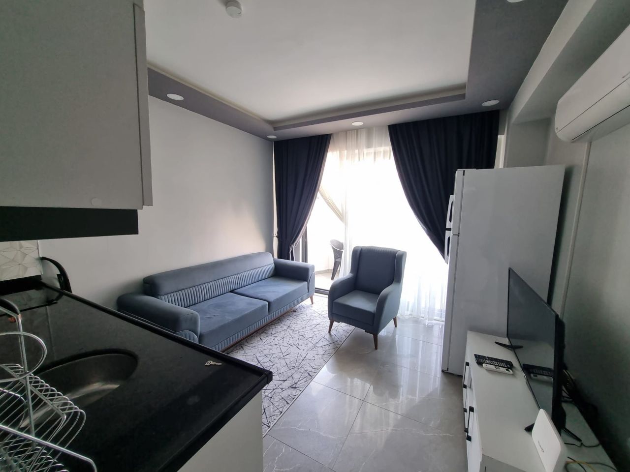 Апартаменты в Сиде, Турция, 55 м² - фото 16