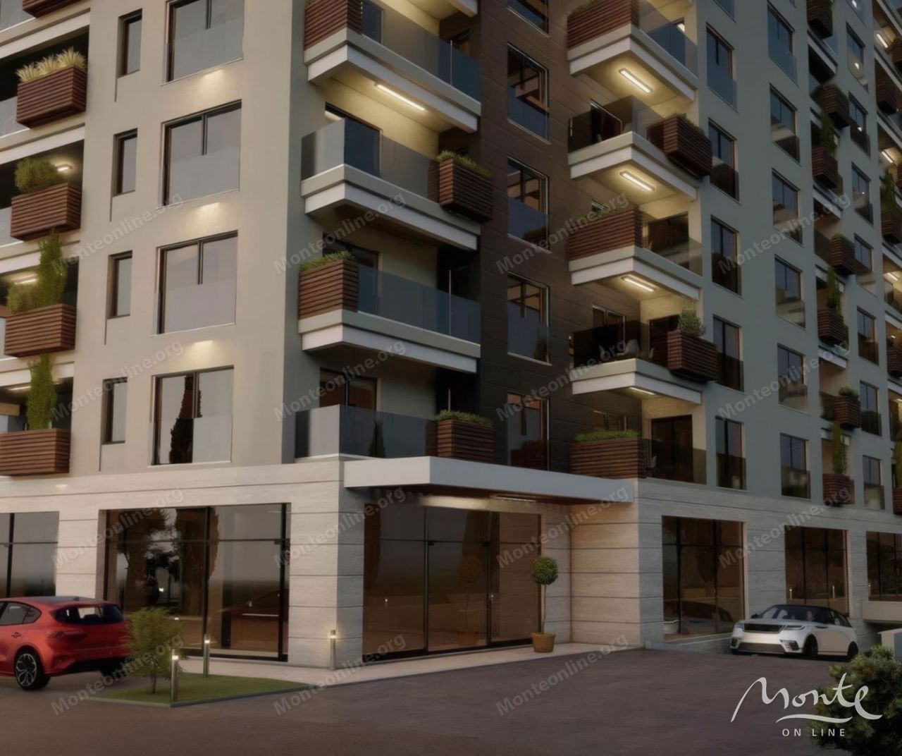 Апартаменты в Баре, Черногория, 55.36 м² - фото 3