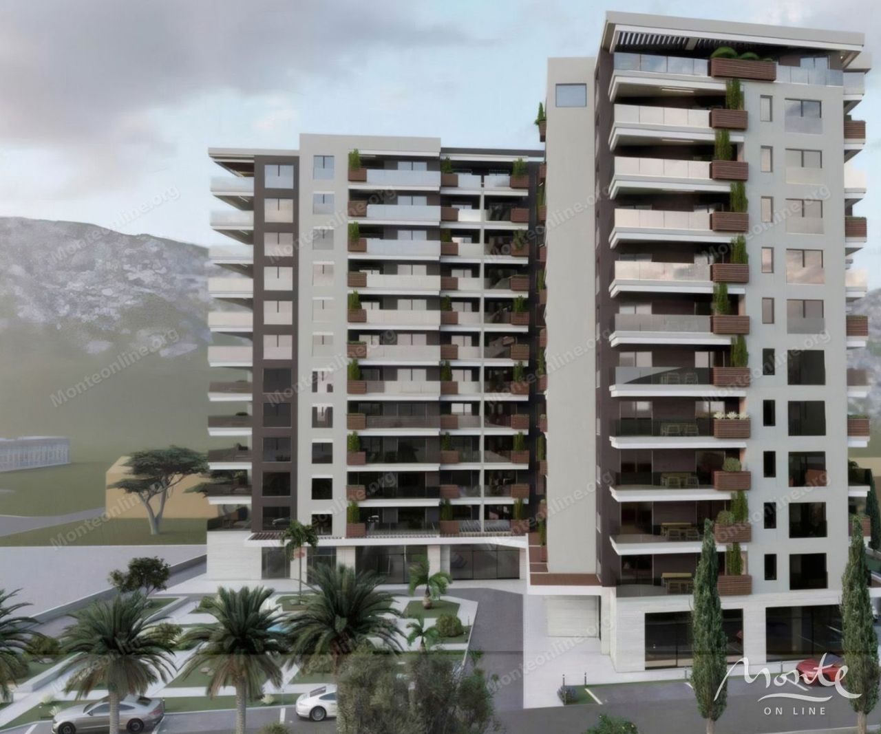 Апартаменты в Баре, Черногория, 55.36 м² - фото 5