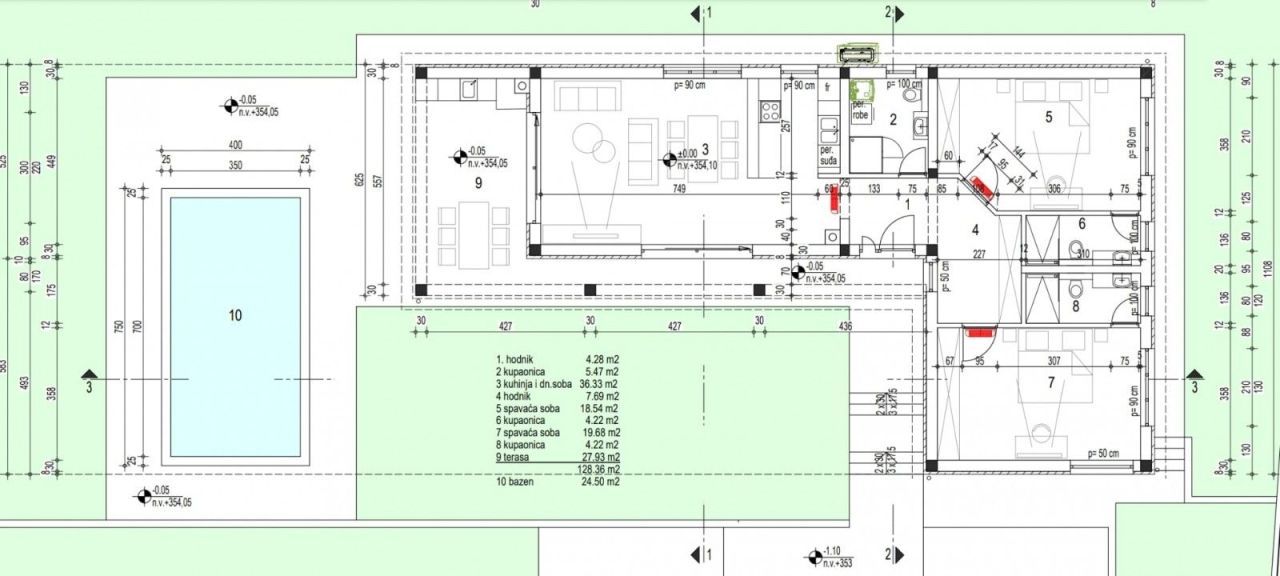 Дом Istria, Sveti petar u sumi, Хорватия, 128.36 м² - фото 2