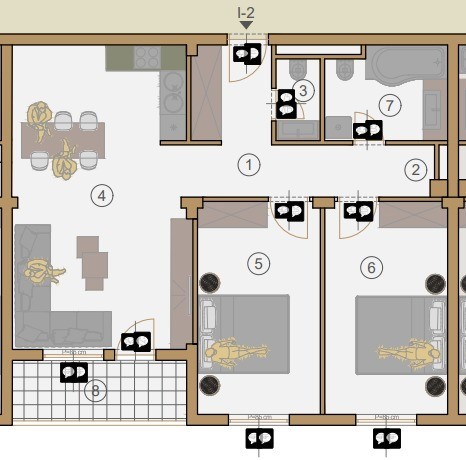 Квартира в Пуле, Хорватия, 80.16 м² - фото 2