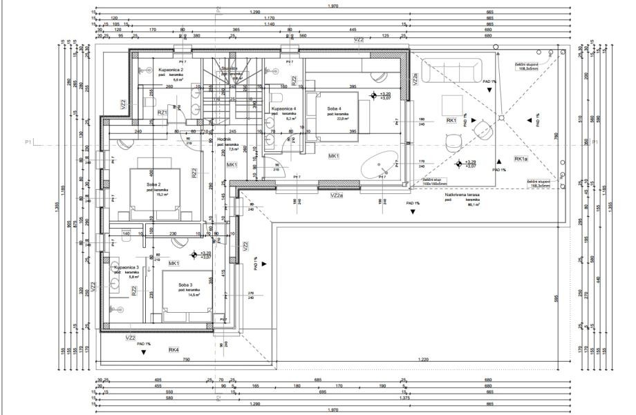 Дом Istria, Kastelir-labinci, Хорватия, 330 м² - фото 9