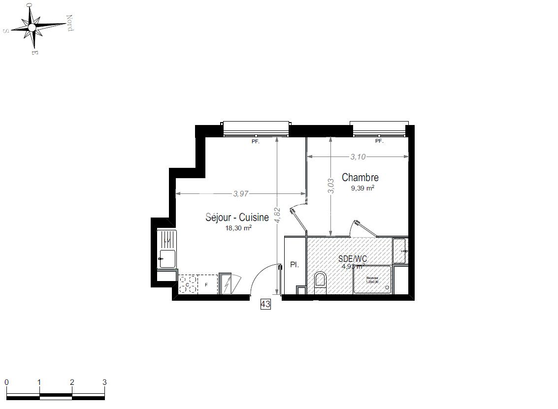 Апартаменты в Антибе, Франция, 33 м² - фото 10