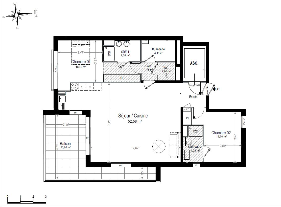Апартаменты в Антибе, Франция, 120 м² - фото 11