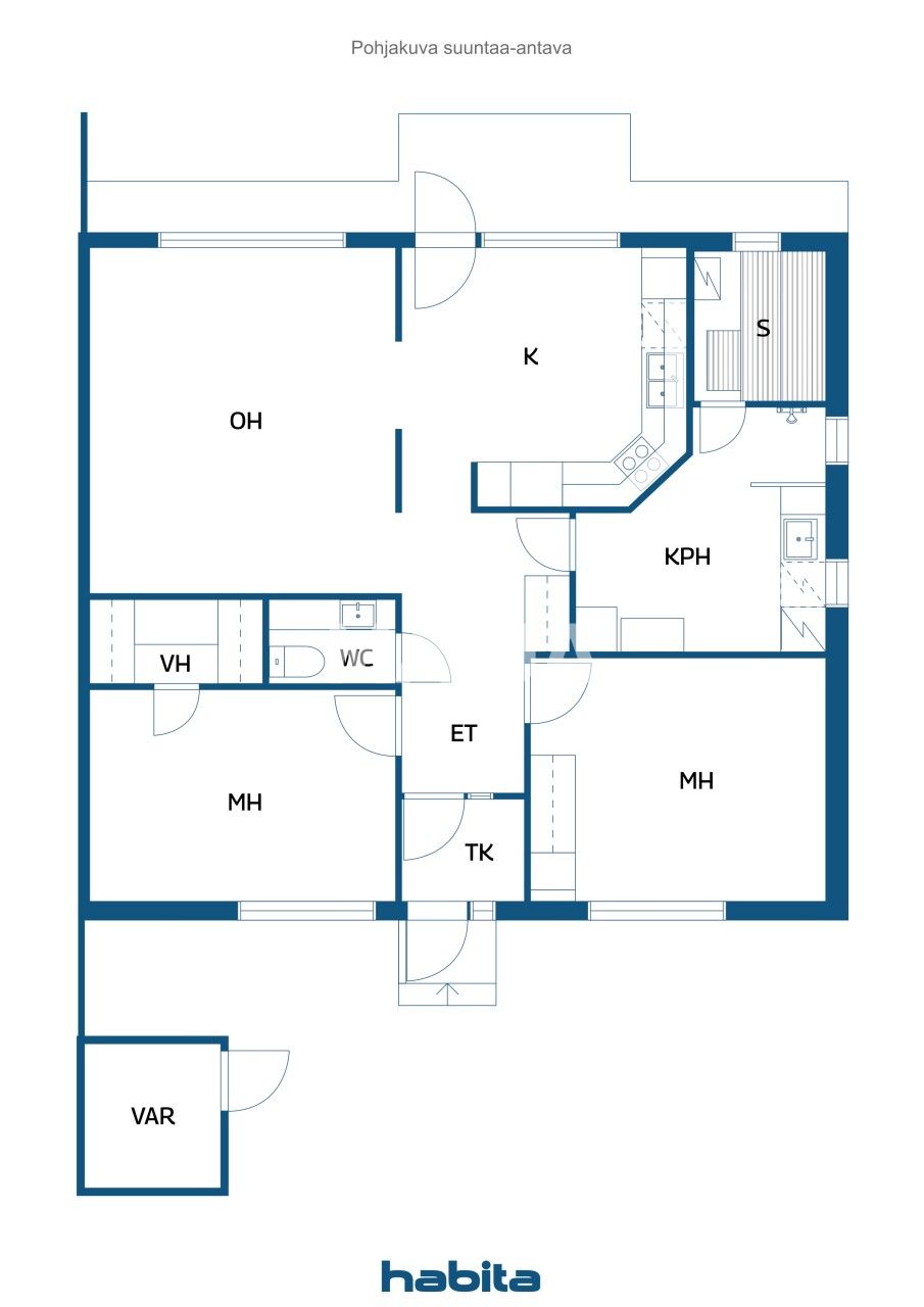 Квартира в Риихимяки, Финляндия, 80.5 м² - фото 2