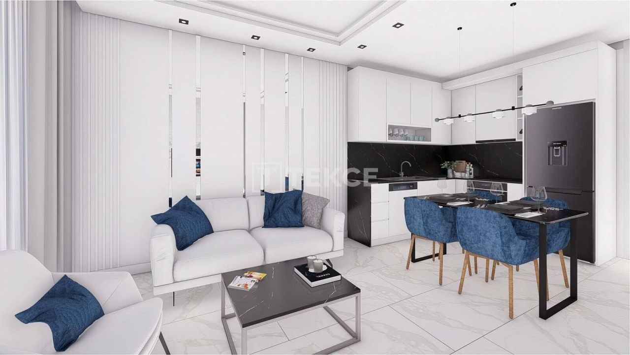 Апартаменты в Алании, Турция, 90 м² - фото 18