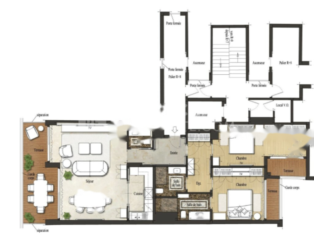 Квартира в Сен-Романе, Монако, 137 м² - фото 12
