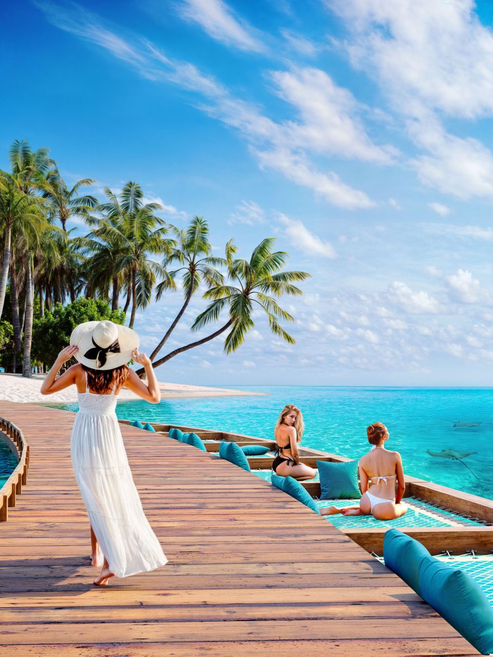 Квартира Maldivs Thulusdhoo, Мальдивы, 36 м² - фото 15