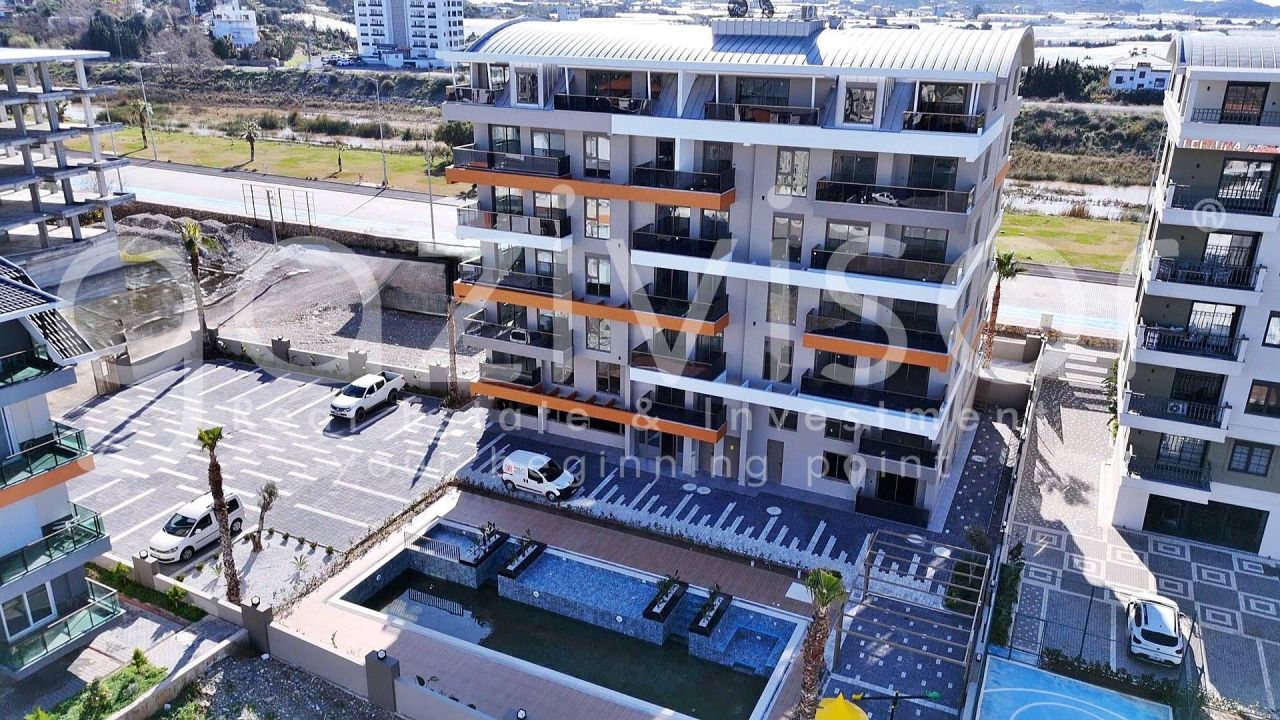 Апартаменты в Газипаше, Турция, 45 м² - фото 15