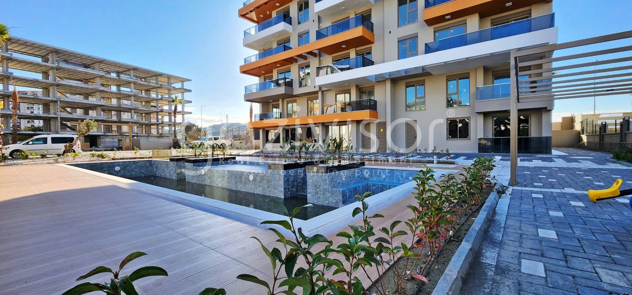 Апартаменты в Газипаше, Турция, 45 м² - фото 12