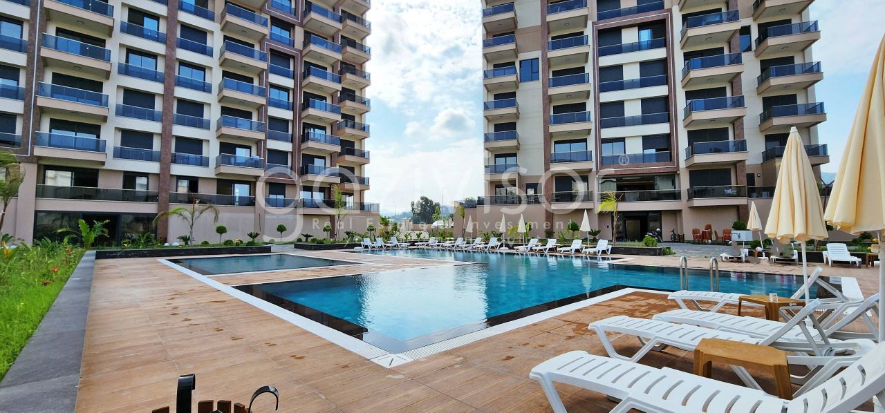 Апартаменты в Газипаше, Турция, 50 м² - фото 10