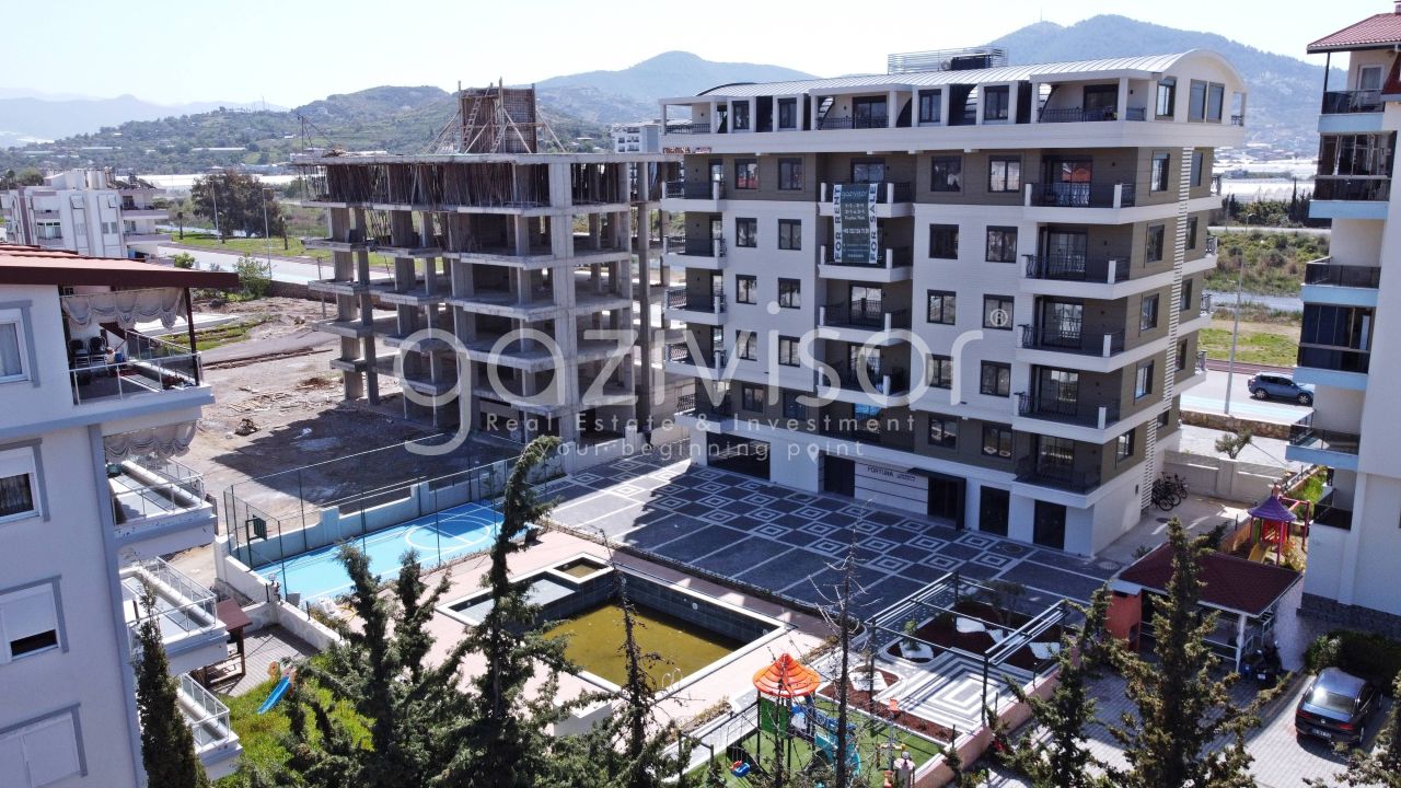 Квартира в Газипаше, Турция, 44 м² - фото 16