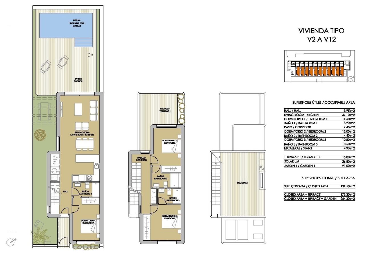 Вилла в Пилар-де-ла-Орадада, Испания, 131 м² - фото 5