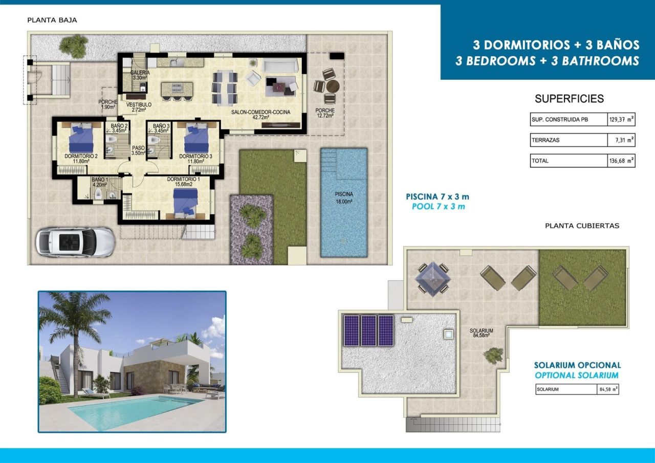 Вилла в Полопе, Испания, 129 м² - фото 5