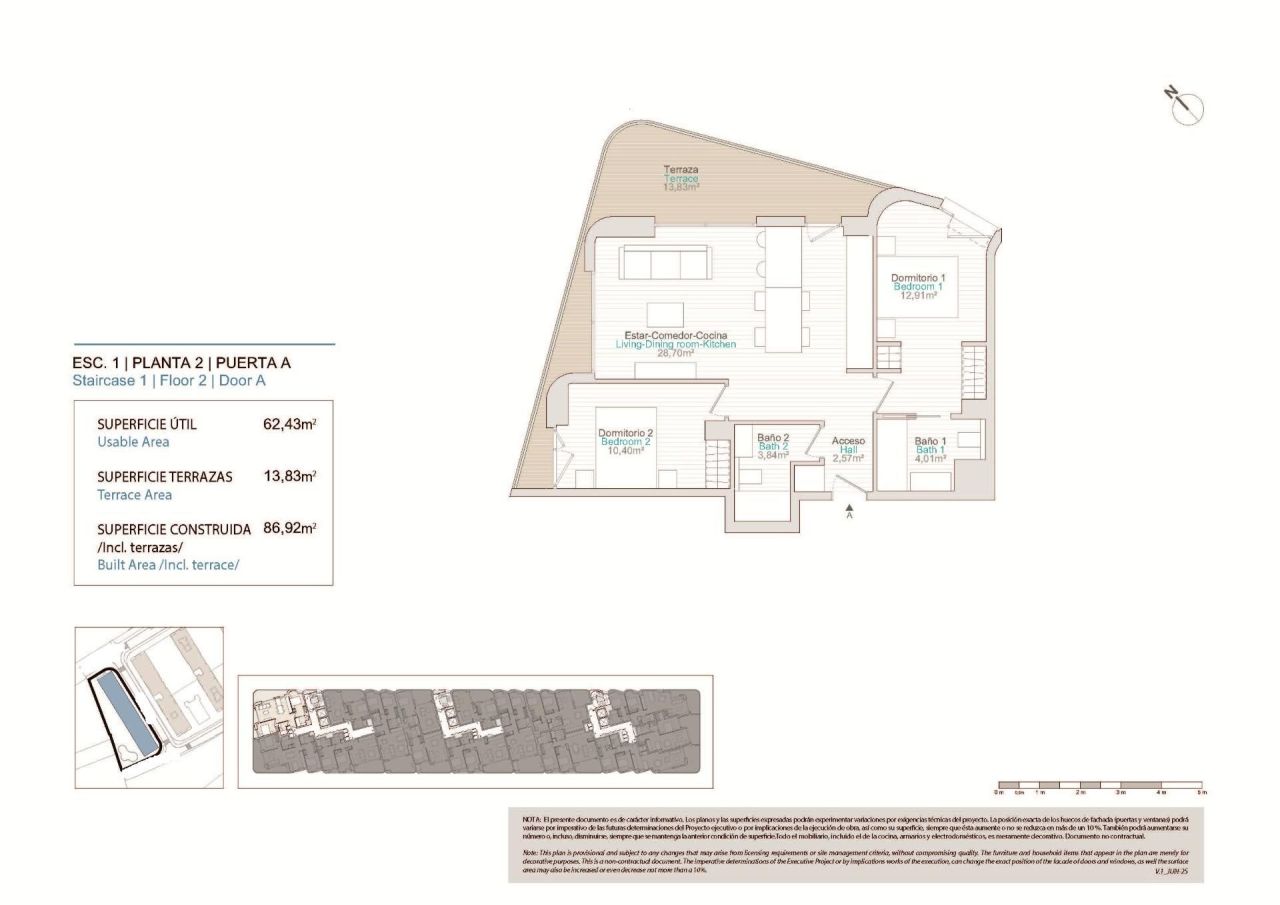 Апартаменты в Вильяхойосе, Испания, 83 м² - фото 6