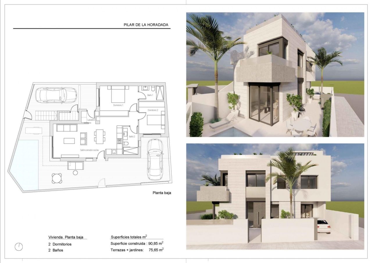 Бунгало в Пилар-де-ла-Орадада, Испания, 90 м² - фото 7