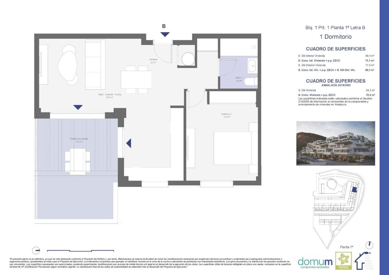 Апартаменты в Пульпи, Испания, 76 м² - фото 7