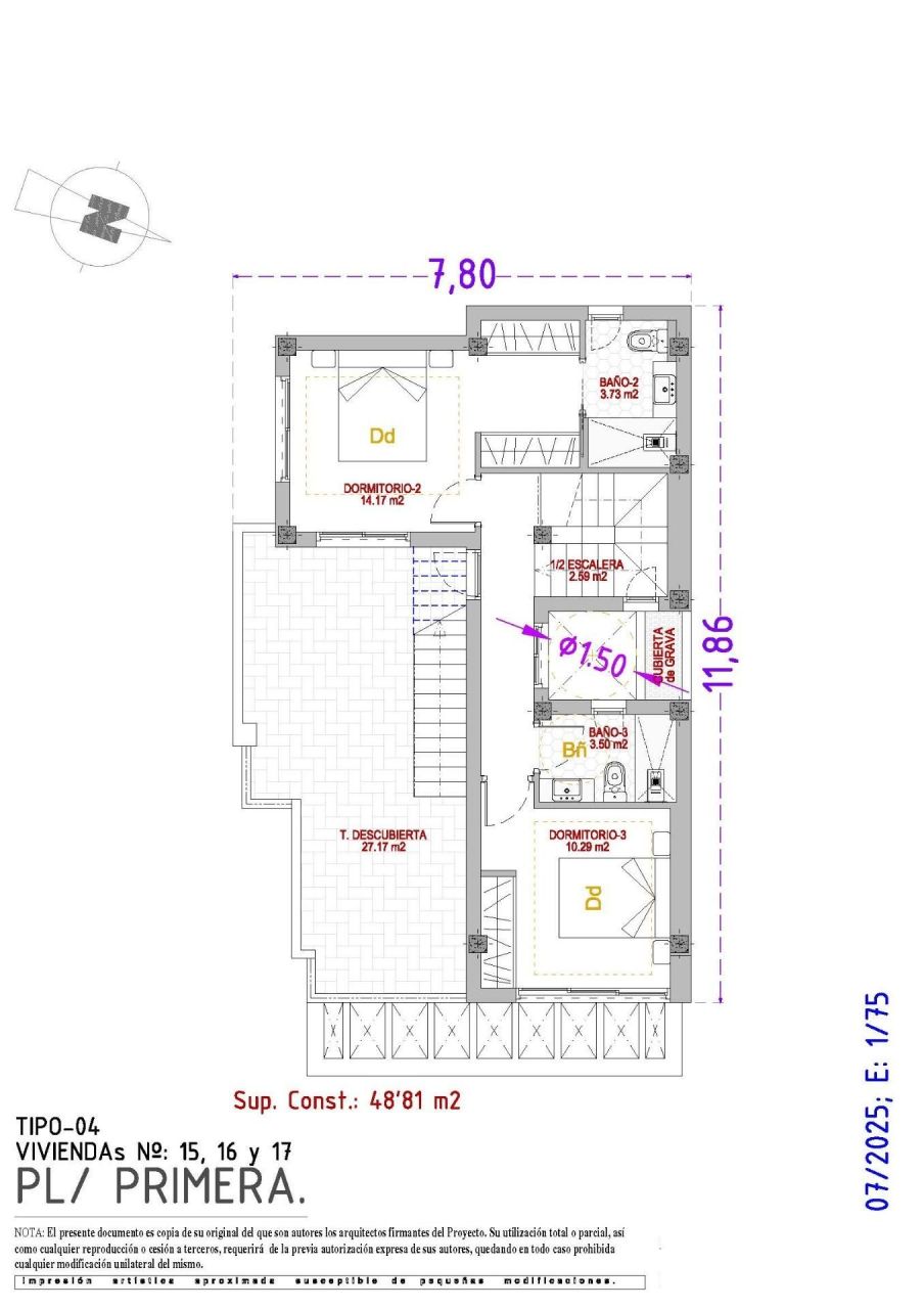 Вилла в Финестрате, Испания, 127 м² - фото 8